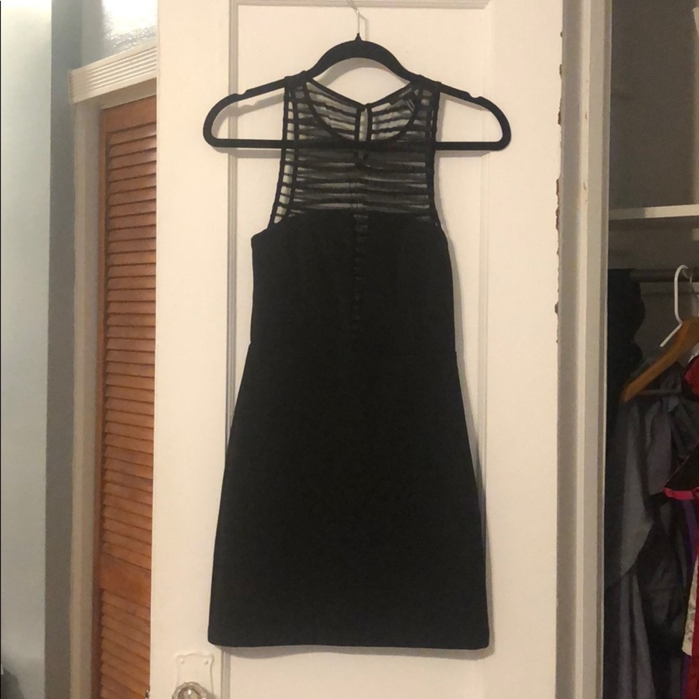 Little Black Dress With Peekaboo Front